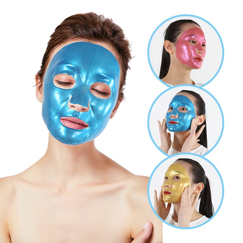 Moisturizing Nourishing Hydrating Facial Repair Hydrogel Toning Collagen Thin Blue Facial Mask thumbnail 2